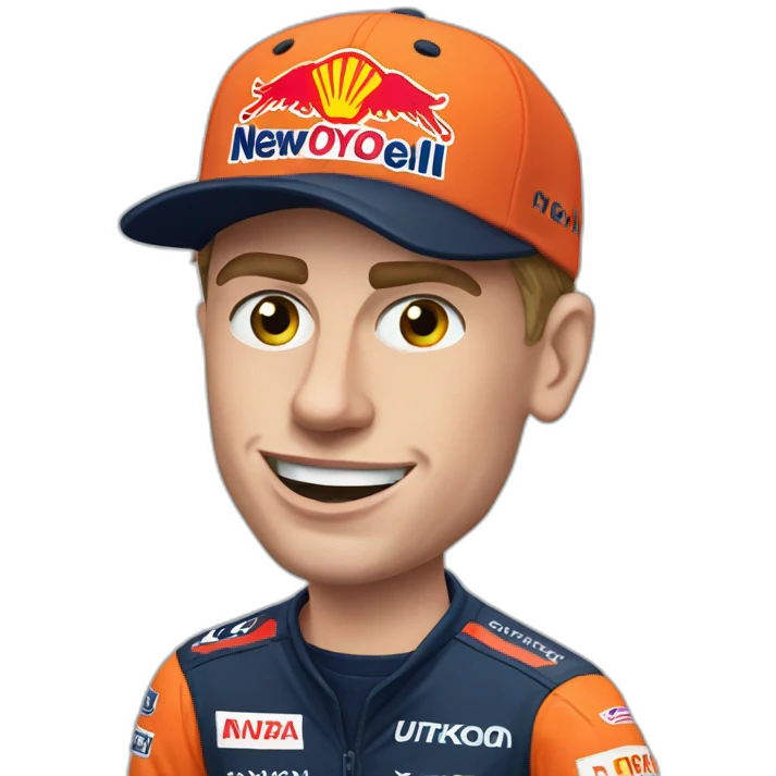 Max verstappen with a trash emoji