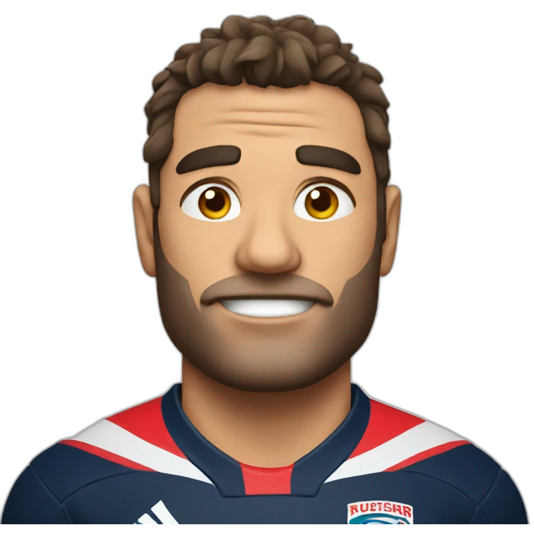 Strong rugbyman emoji