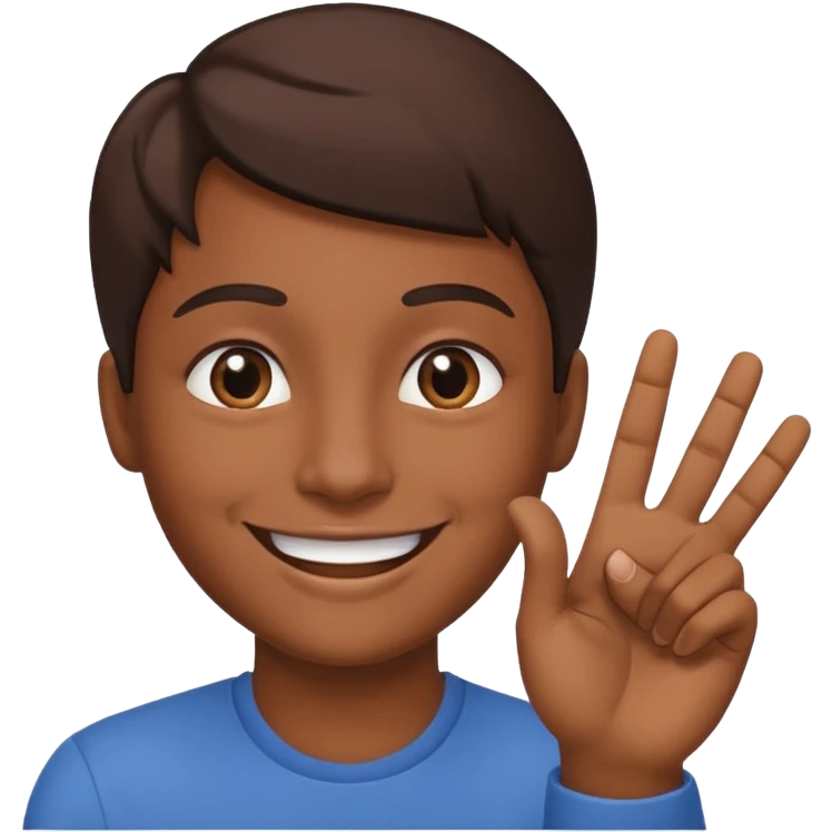 😁🤏🏽 emoji