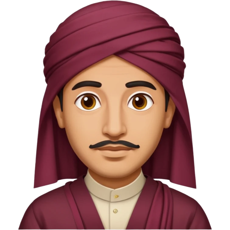 Qatari man with ghutra  emoji