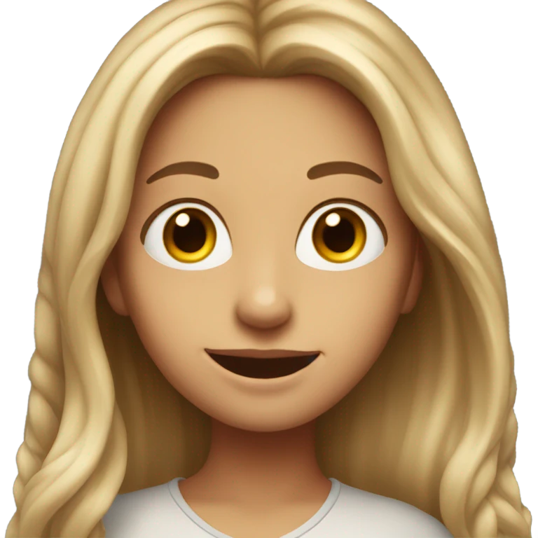 realistic portrait of a girl emoji