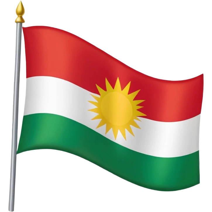 Kurdistan flag emoji