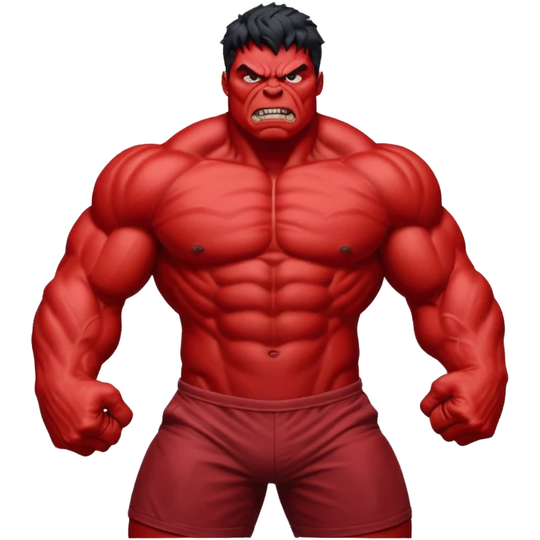 Red hulk emoji