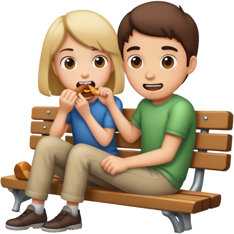 Bench bites emoji