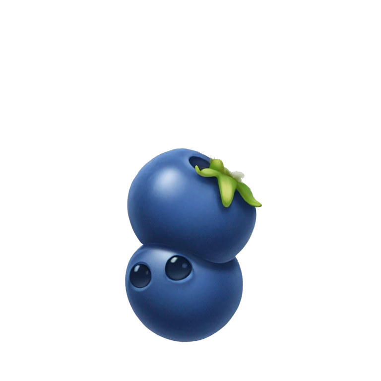 Blueberry emoji
