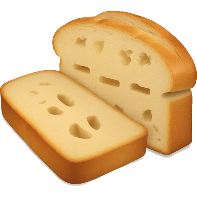 head between two slices of bread emoji