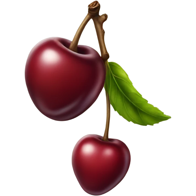 Cornel cherry emoji