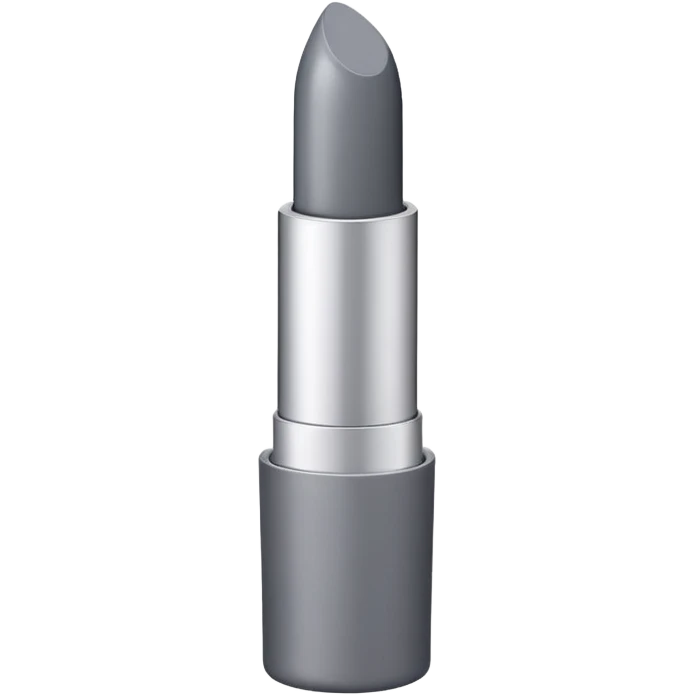 gray color lipstick without any one only lipstick  emoji