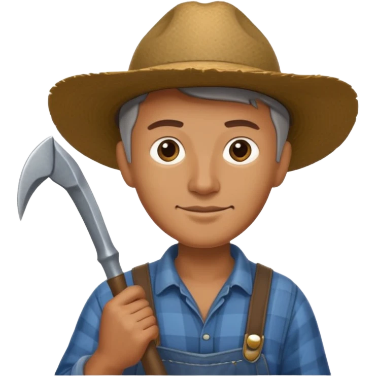 farmer sickel object only emoji
