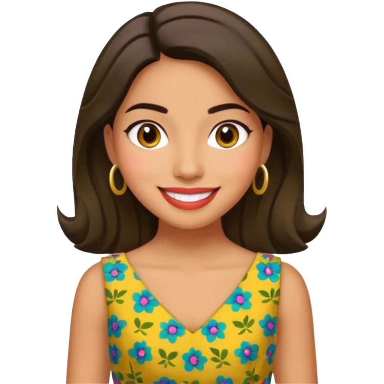 tạo cho tôi nhân vật mirabel trong encanto emoji