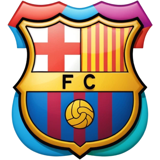 logo barcelona emoji
