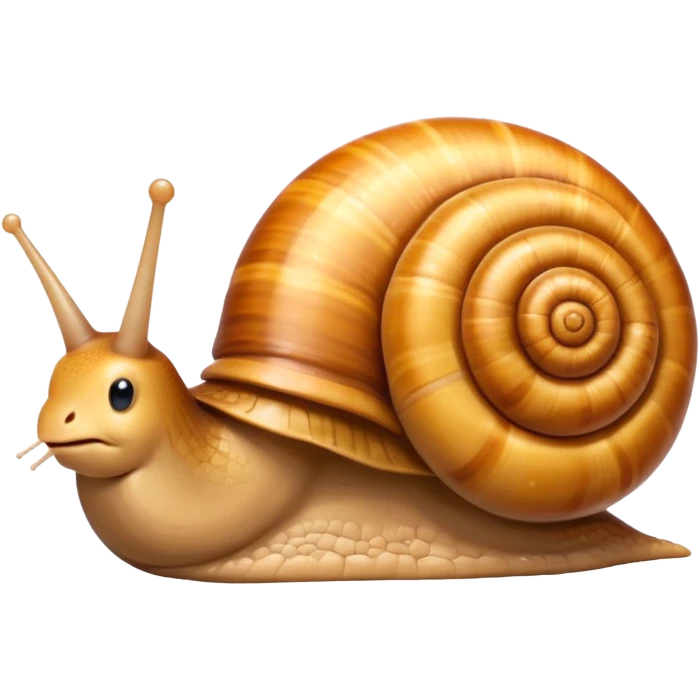 super cute adorable snail sleeping emoji