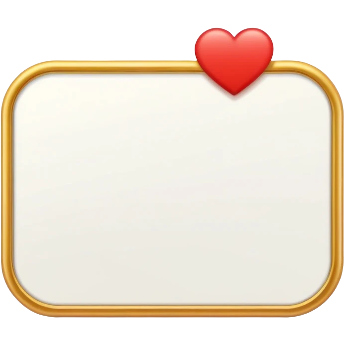rectangular post frame with a heart, comment bubble, and bookmark icon below it emoji