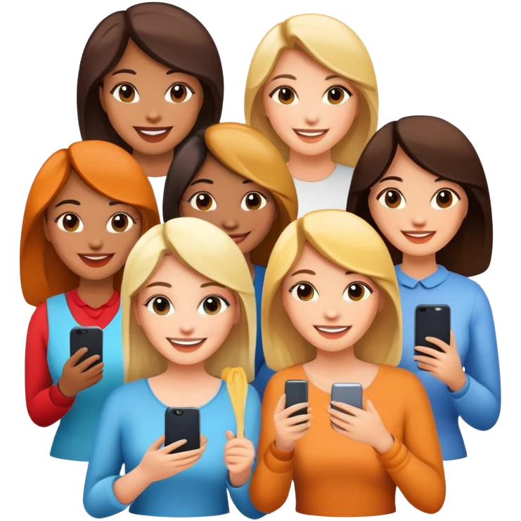 group of beautiful women  emoji