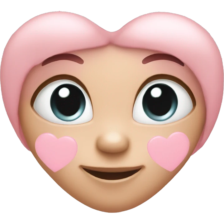 baby pink heart emoji