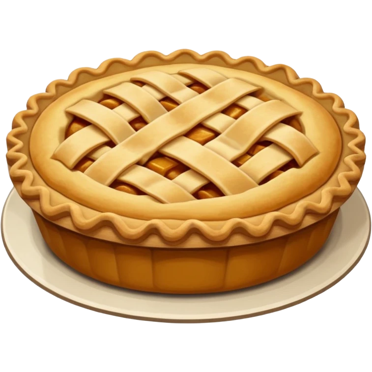 Apple pie emoji