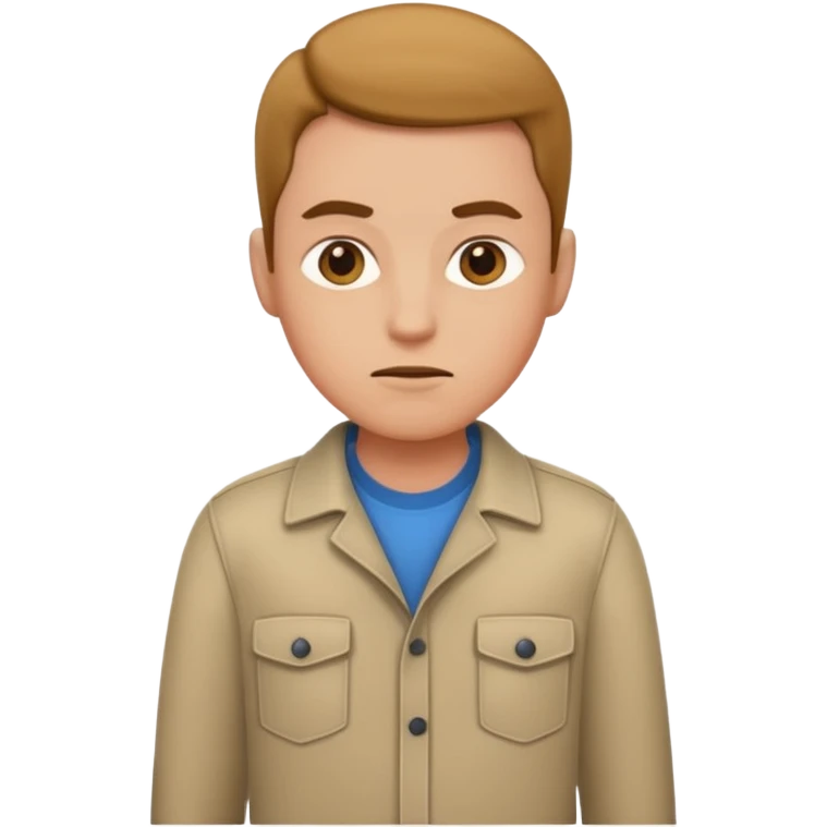 Meh with hands in pockets  emoji