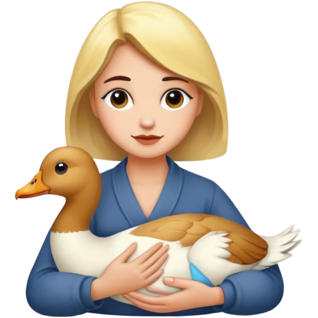 Илиза, гусак, гусек, мисить, каль emoji