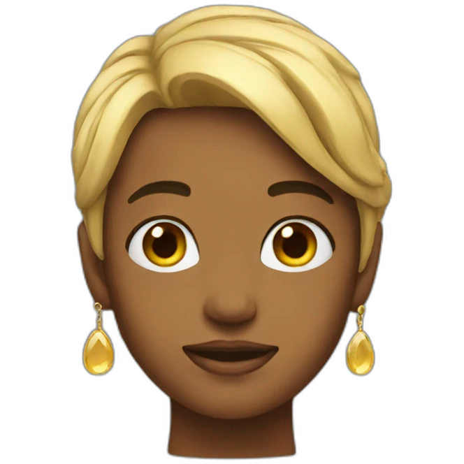 with earring emoji