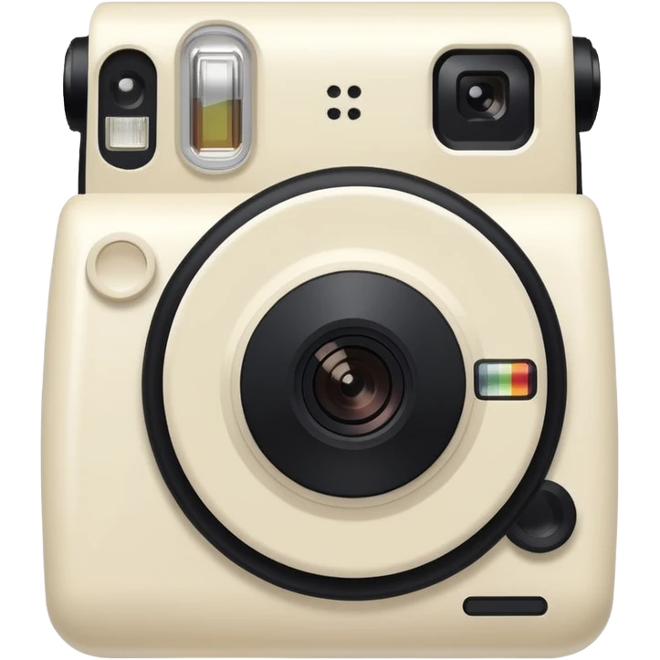 ivory colored instax  emoji