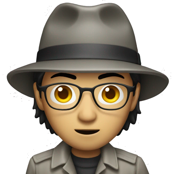 asian investigator emoji