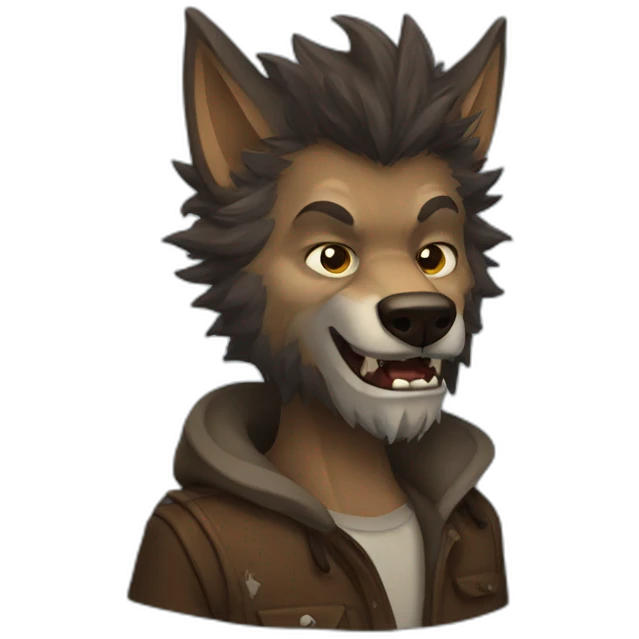 Werewolf emoji