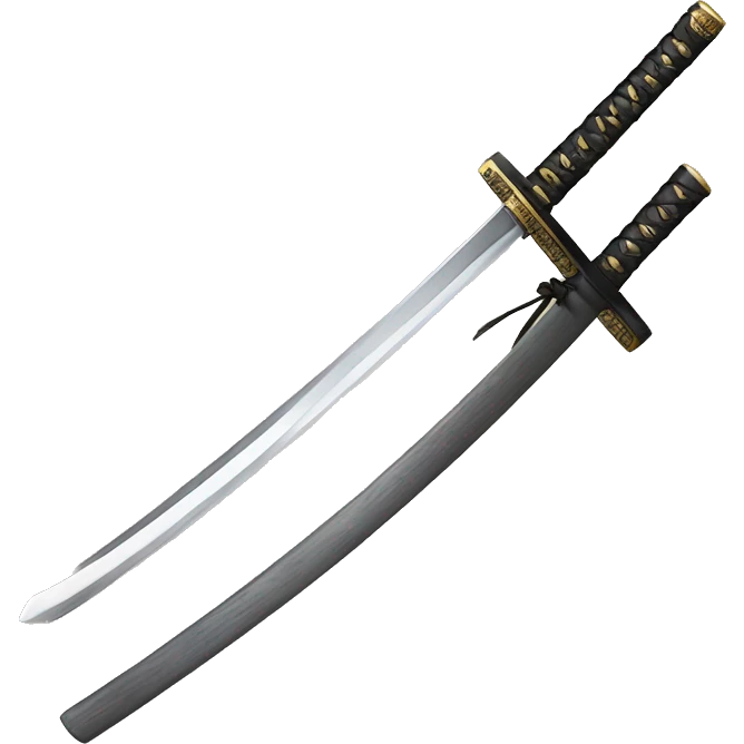 🗡 samurai katana  emoji
