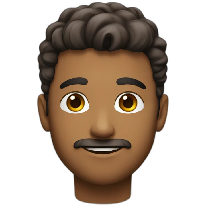 رجل يضحك وهو يسبح emoji