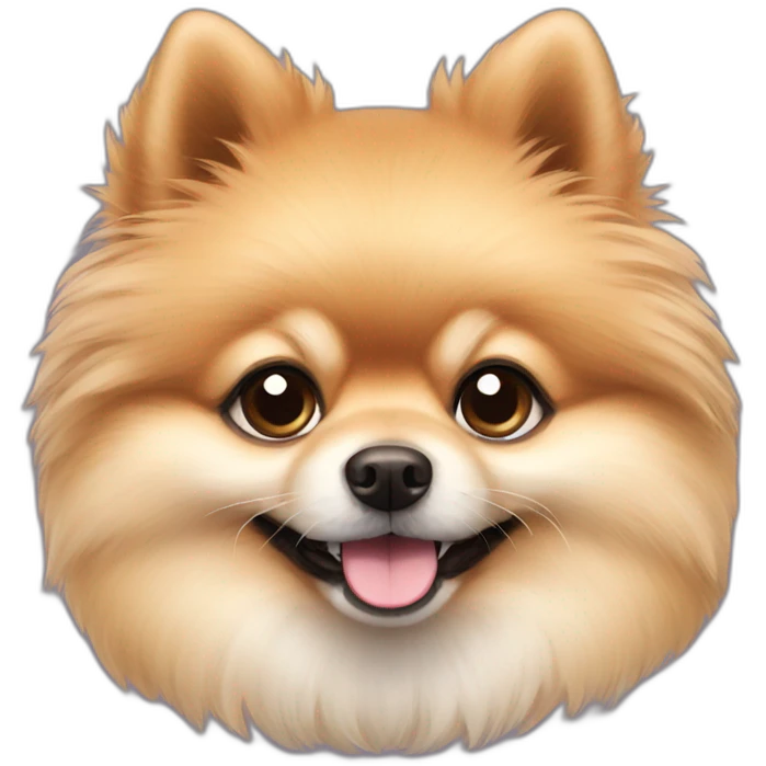 cute pomeranian emoji