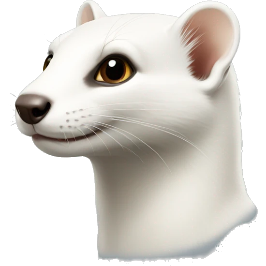 white weasel emoji
