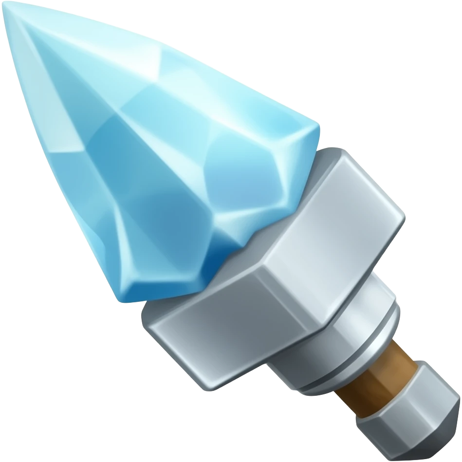 make the icepiercer from mm2 the roblox game emoji