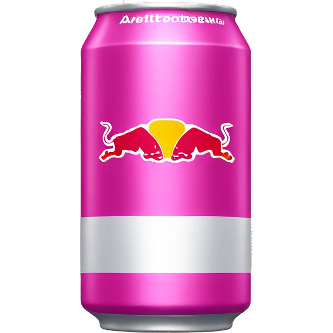 pink redbull can emoji