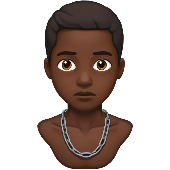 runaway slave realistic emoji