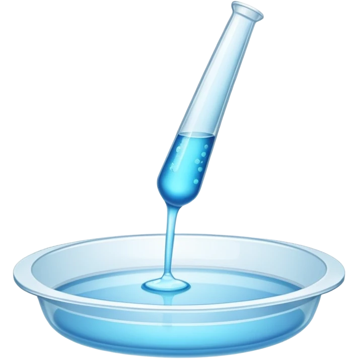 Pipette dish emoji