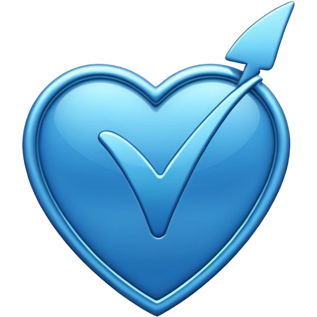 Blue verified checkmark emoji