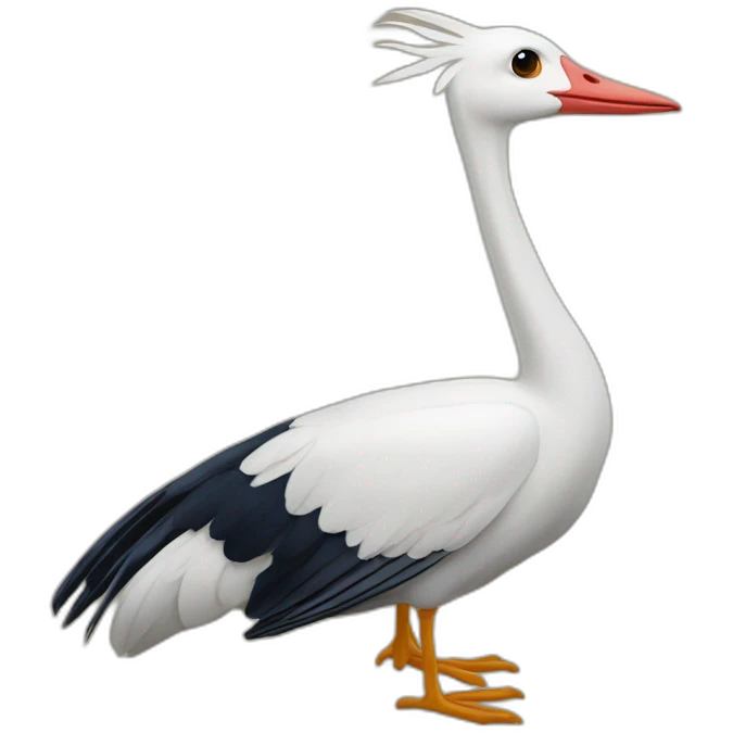 Cigogne Alsace  emoji