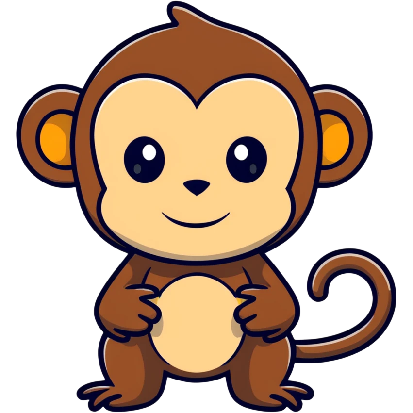 Hand inside of monkey emoji