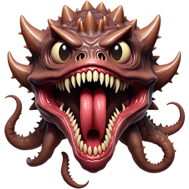 Demogorgon monster from Stranger Things emoji