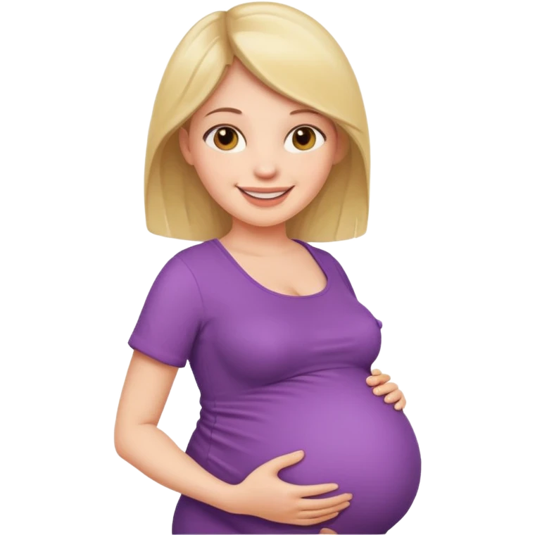 Вагітна жінка сучасна emoji