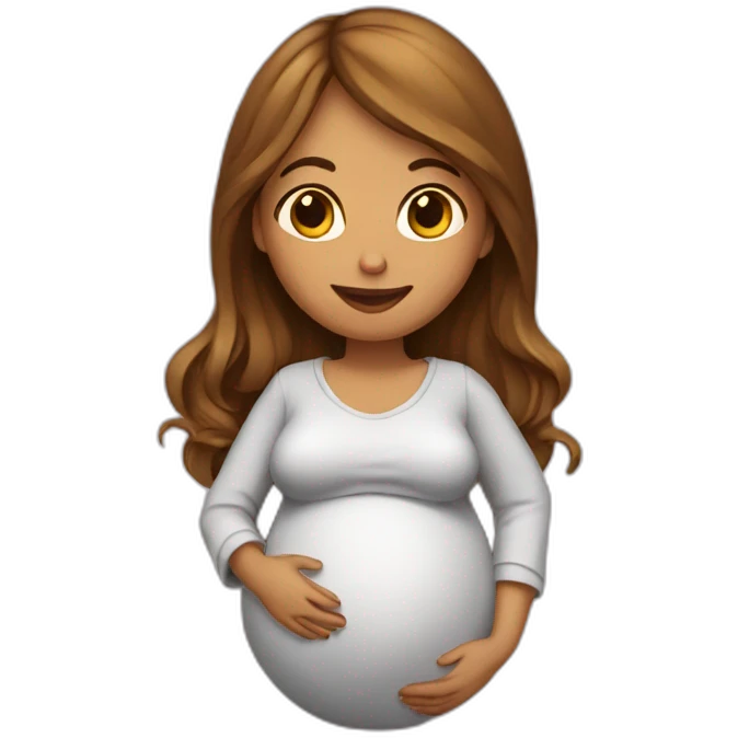 Femme enceinte emoji