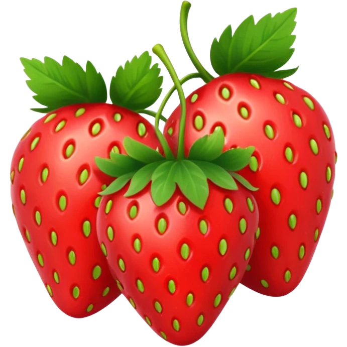 Strawberries  emoji