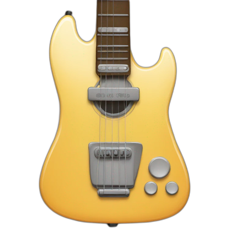 guitar pedal emoji