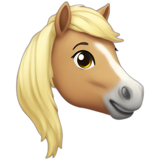 Pony Fat emoji
