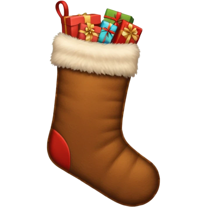 brown christmas emoji