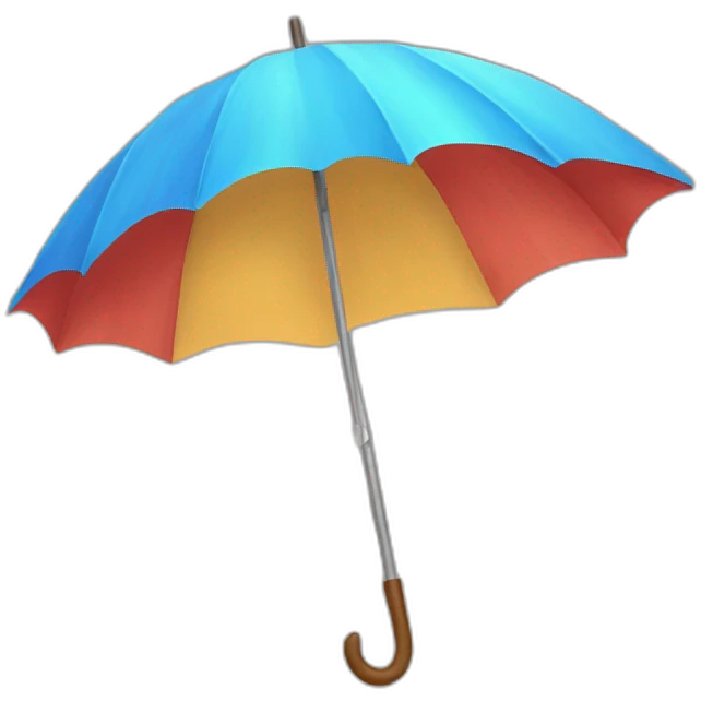 Paraguas colores emoji