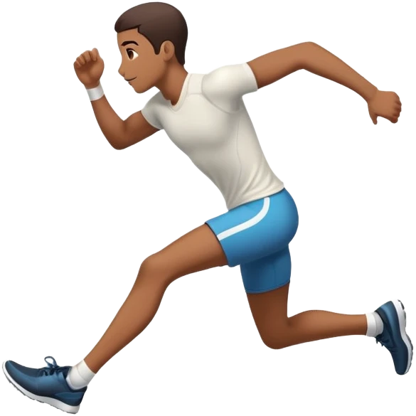 Running by jumping out of the window emoji