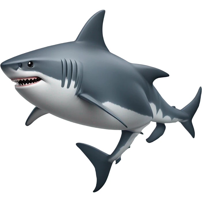 shark riding horse emoji