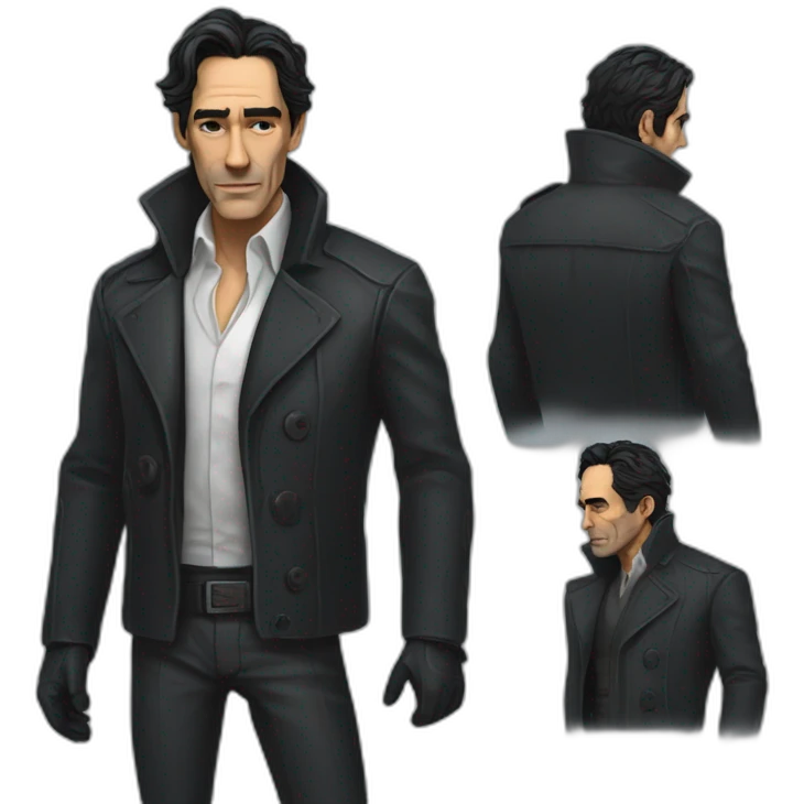 Ben Chaplin cyberpunk detective emoji