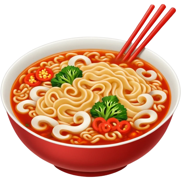 한국 신라면 emoji