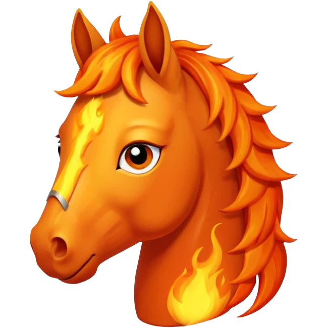 Happy fire horse emoji sad fire horse emoji worried fire horse emoji emoji